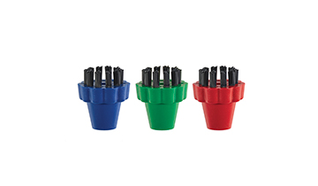 polti vaporetto pro 3 spazzolini colorati