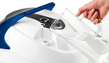 Polti Vaporetto Pro 100_Eco Power: riempimento caldaia con acqua