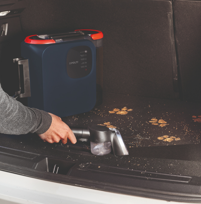 Auto sporca? Ci pensa Polti StainOver