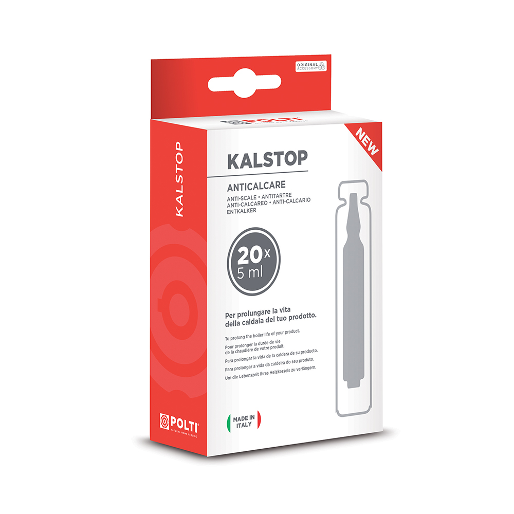 Polti KALSTOP-TP 2000 Liquido Anticalcare Confezione Da 20 Fiale