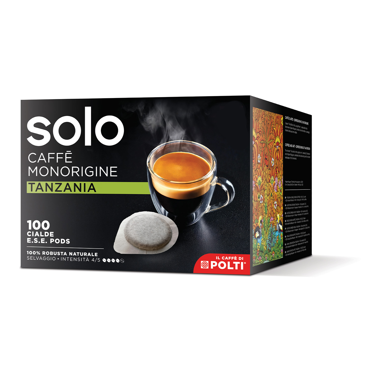 100 Cialde SOLO Caffè Monorigine Tanzania