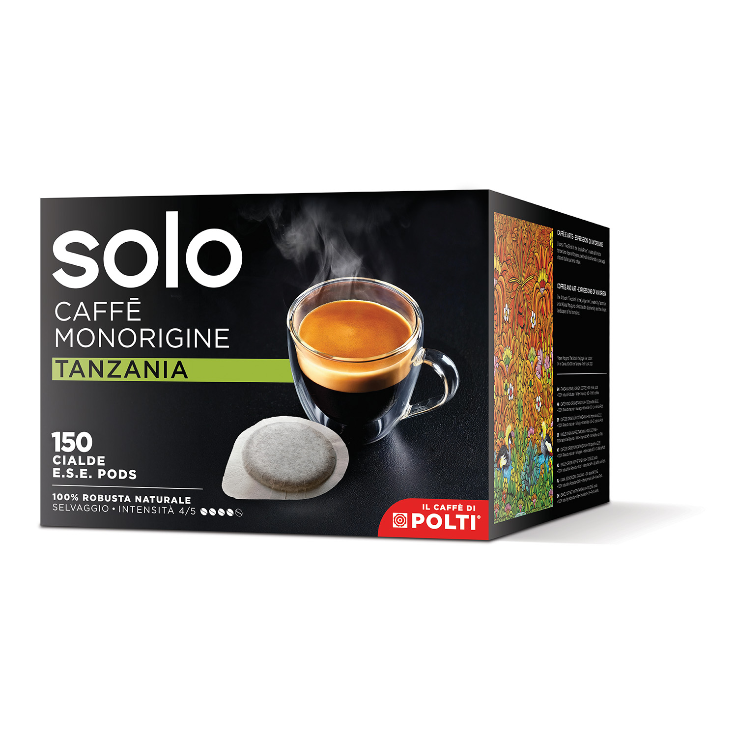 150 Cialde SOLO Caffè Monorigine Tanzania