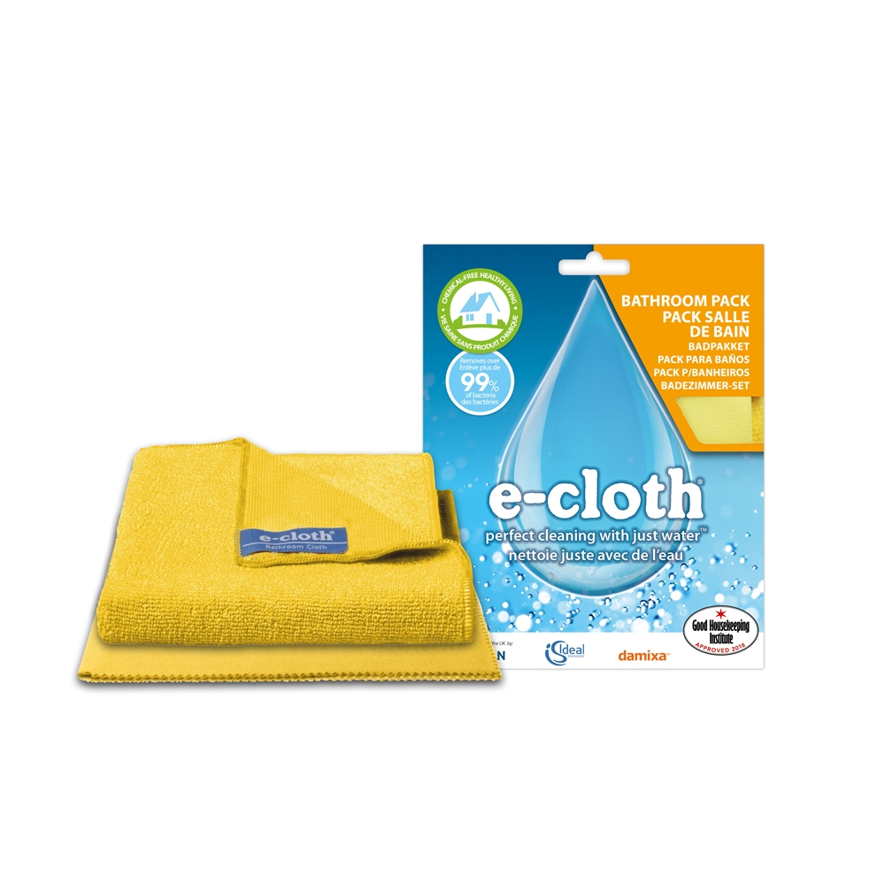 E-Cloth kit 2 panni pulizia bagno