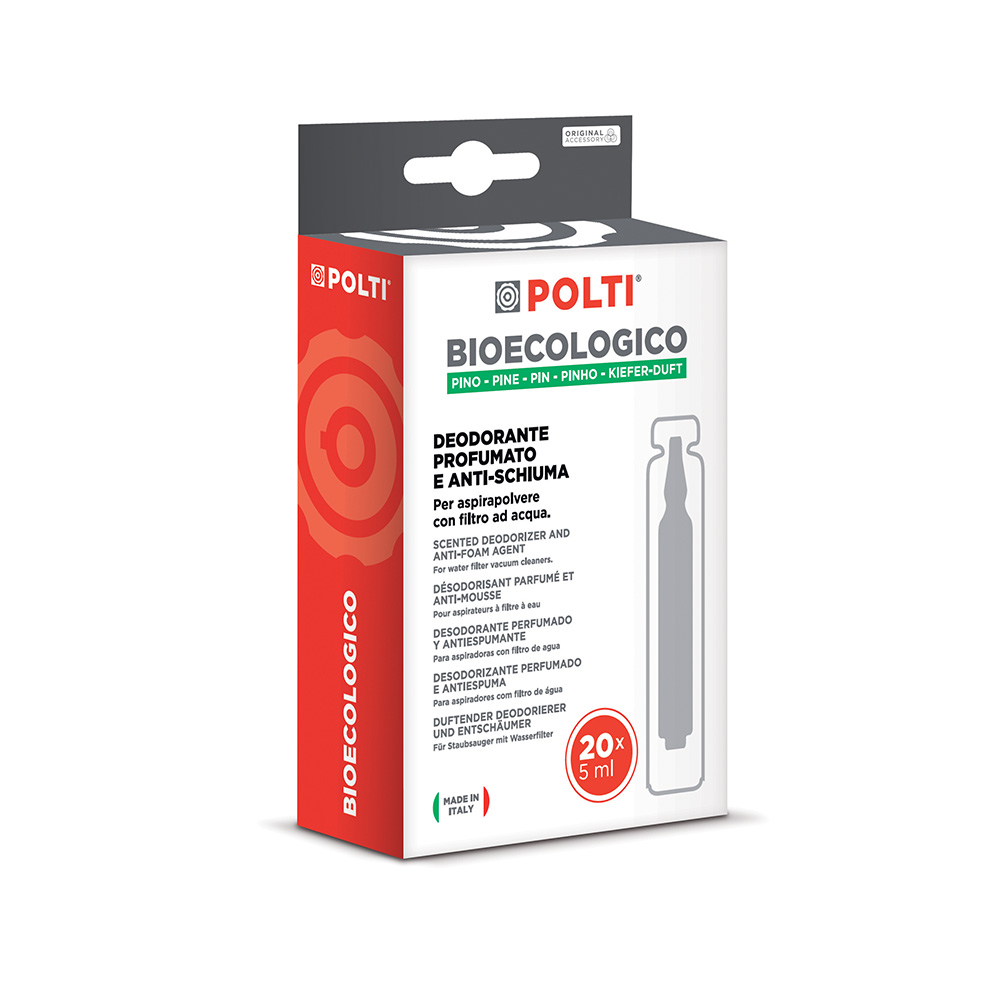Bioecologico Pino deodorante antischiuma Polti Vaporetto Lecoaspira e Polti Forzaspira Lecologico PAEU0086