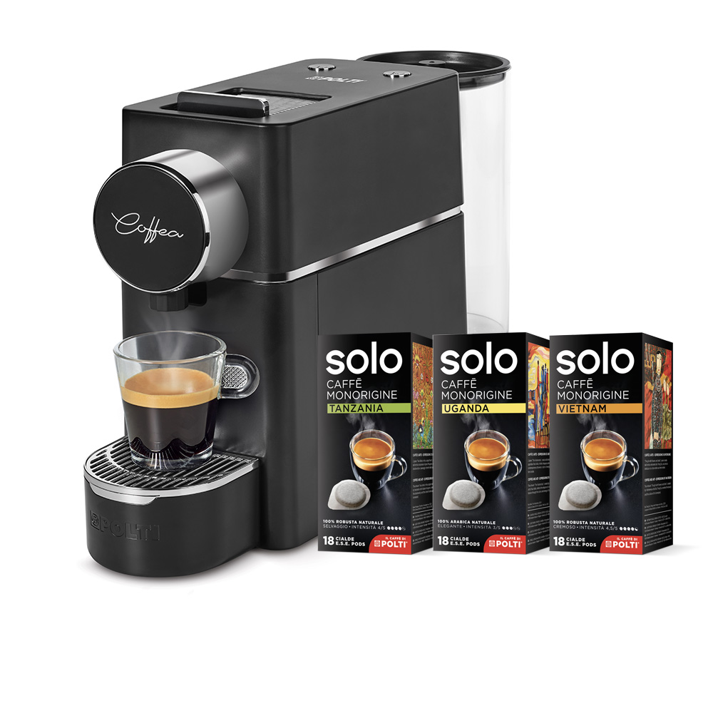 Polti Coffea S18B con KIT 54 cialde E.S.E.
