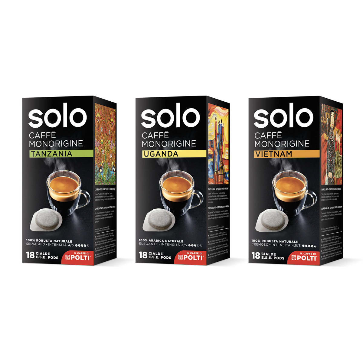  SOLO Kit degustazione - 54 cialde E.S.E