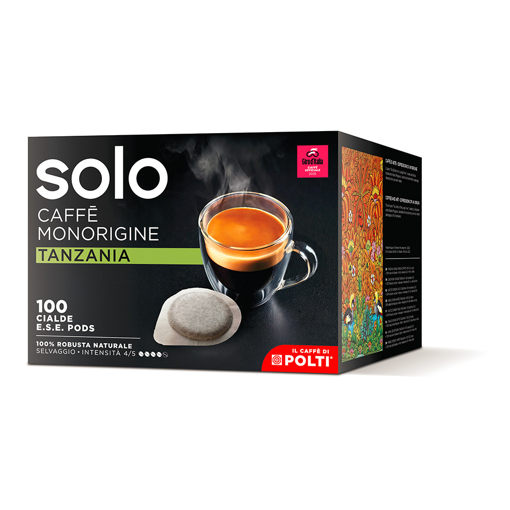 100 Cialde SOLO Caffè Monorigine Tanzania