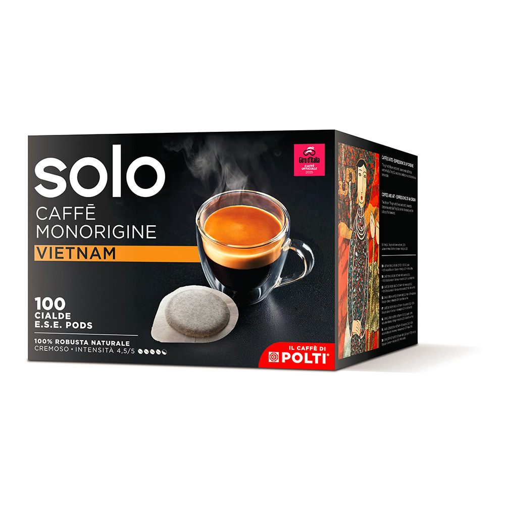 100 cialde SOLO Caffè Monorigine Vietnam 