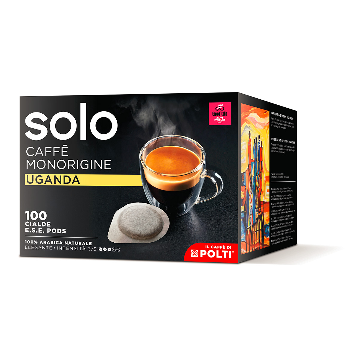 100 Cialde SOLO Caffè Monorigine Uganda 
