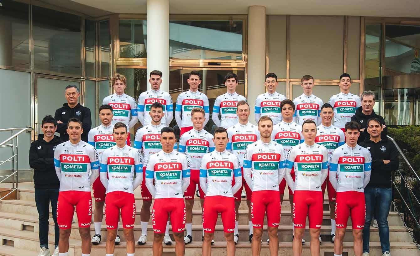 Il Team Polti Kometa per la quarta volta al Giro d’Italia