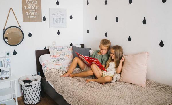 Libera la camera dei bambini dagli allergeni