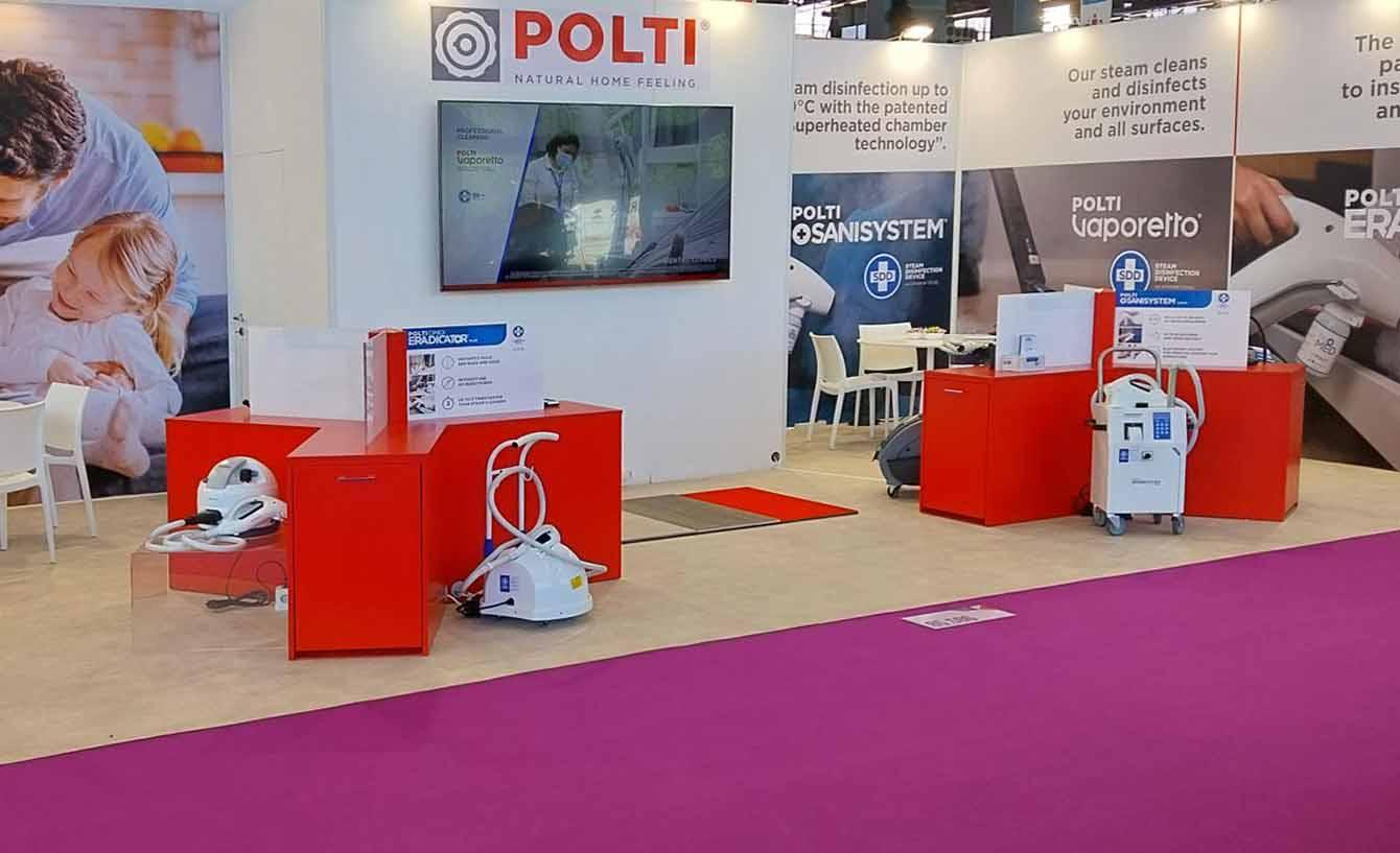 Polti partecipa ad Interclean Amsterdam con la gamma professionale.