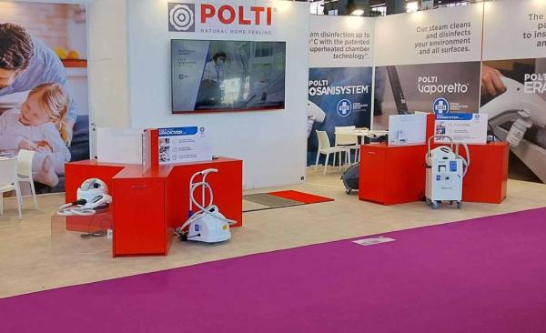 Polti partecipa ad Interclean Amsterdam con la gamma professionale.