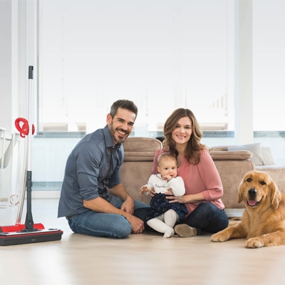 Polti Moppy lavapavimenti a vapore senza filo - proteggi l'ambiente e la famiglia