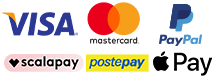 L'immagine mostra le icone dei diversi pagamenti