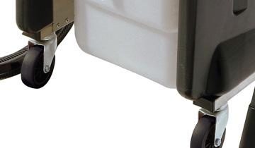 Mondial Vap 6000 - 4 ruote per elevata mobilità