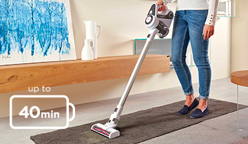 Polti Forzaspira SLIM SR90G - scopa elettrica ricaricabile 2 in 1 - autonomia di lavoro