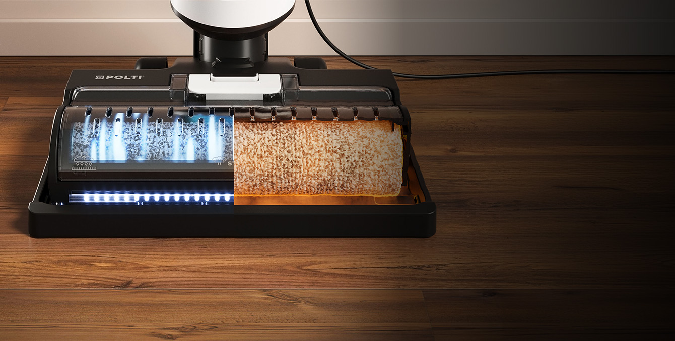 Autopulizia sulla base riscaldante