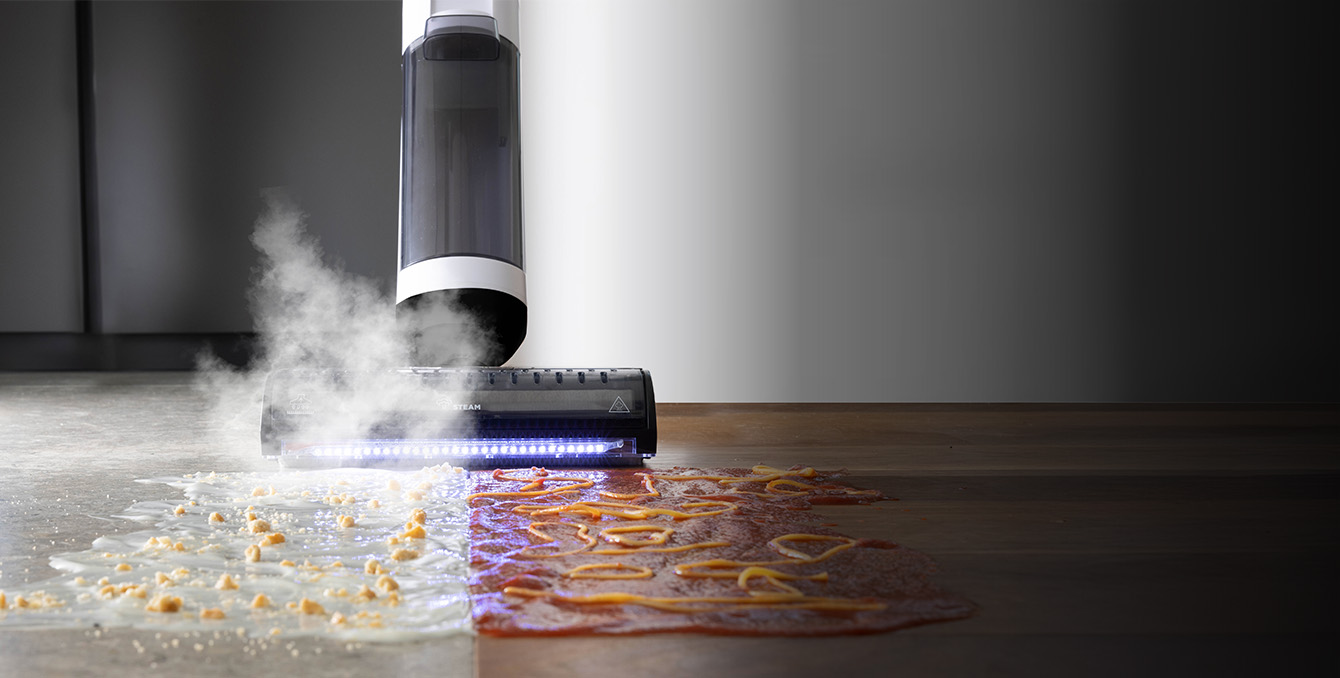 Pulizia profonda a vapore con Polti RollySteam