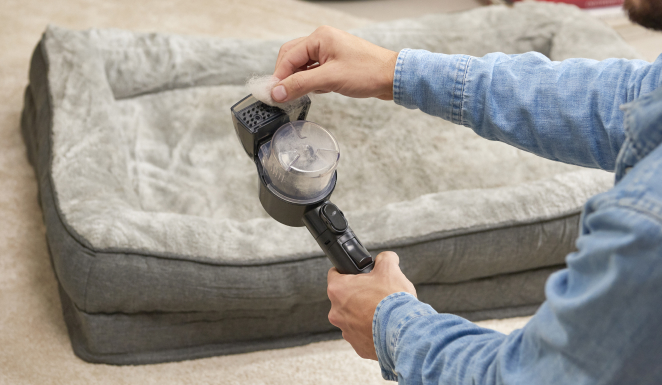 Lavatappeti su una macchia